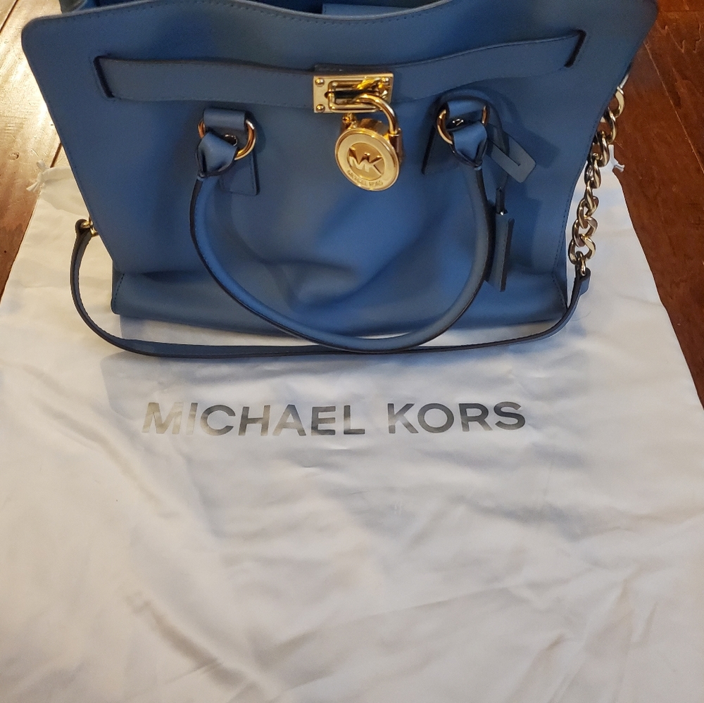 Powder Blue Large Michael Kors bag